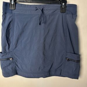 Athleta Women's Blue Cargo Skirt/Skort